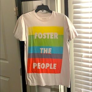 Foster The People band tee.